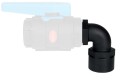 TruDesign Connector Female Thread to Male Thread 90 Degree 1 1/2 Inch 90630, water instalation
