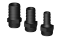 Small Powerjet Hosetails 25mm 1"BSP Trudesign 90261