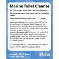Preparat koncentrat do czyszczenia toalet 500 ml Albin 12-02-005,  toalety morskie toalety w domkach letniskowych, toalety przenośne typu typu Toi-Toi, chemia jachtowa