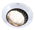 Lampa sufitowa chromowana Batsystem 9480c, oświetlenie jachtowe