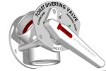 TruDesign Aquavalve - Through Bulkhead Mount White 90313