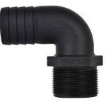 TruDesign Water Hose Tail to Male Thread 90 Degrees 25mm 90373