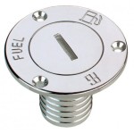 Korek wlewu paliwa z mosiądzu chromowanego  FUEL 1''1/2x38 Guidi 1171#110167