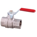 Lever operated ball valve F-F full flow 3/4" Guidi 1570#120005