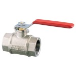 Lever operated ball valve F-F full flow 1" Guidi 1577#120006