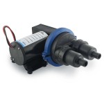 Compact Waste Water Diaphragm Pump 22L (5.8 GPM) 24V Albin 03-01-016