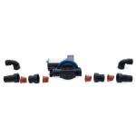 Pompa próżniowa membranowa do ścieków 28 L (7,4 GPM) 12 V Albin 03-01-029