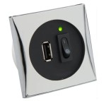 Kontakt USB chrom Batsystem 5935c