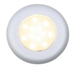 Lampa sufitowa wpuszczana srebrna matowa Batsystem 9475ms