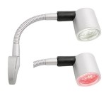 Lampa mapowa srebrna matowa Batsystem 94447-130ms