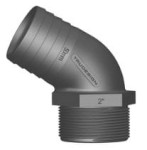 TruDesign Hose Tail to Male Thread 120 Degrees 50mm - 2 Inch 90533