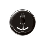 Rudder angle indicator Black 52mm VDO A2C59514154