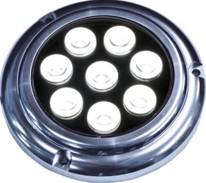 Oświetlenie podwodne białe LED Batsystem 12/24 V 9555V