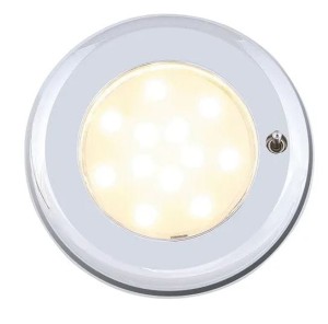 Lampa sufitowa z włącznikiem biała Batsystem 9475vs