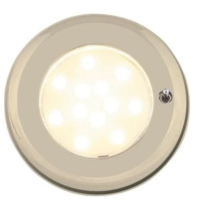 Lampa sufitowa z włącznikiem złota Batsystem 9475gs