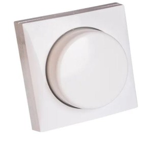 Włącznik ze ściemniaczem biały Batsystem BD1210Rv