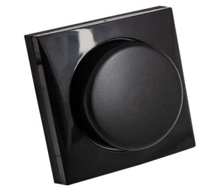 Włącznik ze ściemniaczem czarny Batsystem BD1210Rb