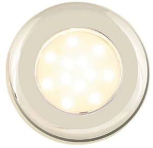 Lampa sufitowa wpuszczana złota Batsystem 9475g