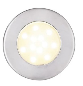 Lampa sufitowa szczotkowana stal Corona Batsystem 9797-1