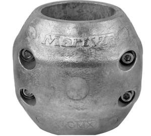 Streamlined Shaft Anodes Metric 4 Screws CMX60M Mg