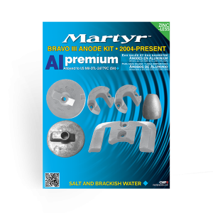 MERCURY Anode Kit CMBRAVO3KITA Al