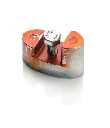 Anoda cynkowa na wał ster strumieniowy 23A BOW23/50/80 KGF Vetus SET0153, woda słona, do wody słonej, woda morska