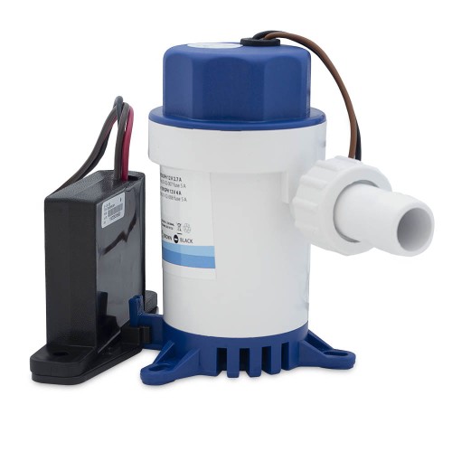 Pompa zęzowa z przełącznikiem 750 GPH 24 V Albin 01-43-090, instalacja wodna