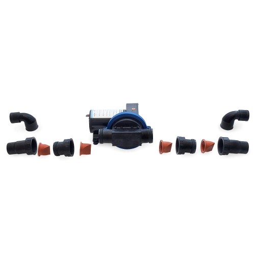 Pompa próżniowa membranowa do ścieków 28 L (7,4 GPM) 12 V Albin 03-01-029, instalacja wodna