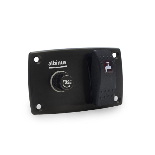 Panel pompy spłukującej 2-drożny 12/24 V Albin 02-69-032