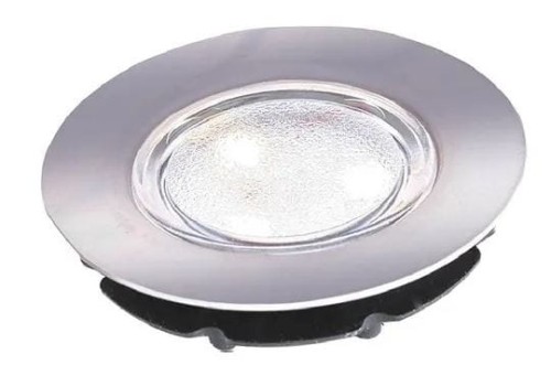 Lampa sufitowa chromowana Batsystem 9690, oświetlenie jachtowe, oświetlenie łodzi