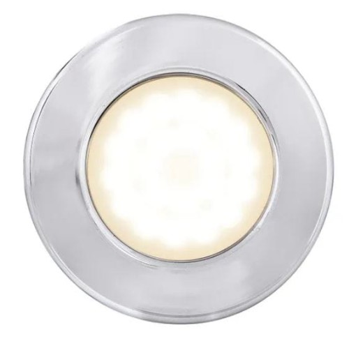 Lampa sufitowa chromowana Batsystem 9471c, oświetlenie jachtowe