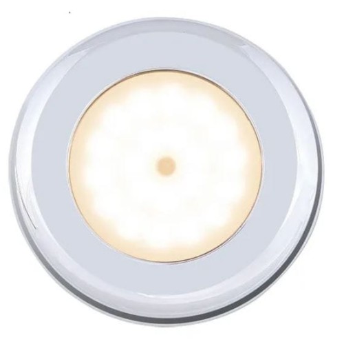 Lampa sufitowa chromowana Batsystem 9470c, oświetlenie jachtowe