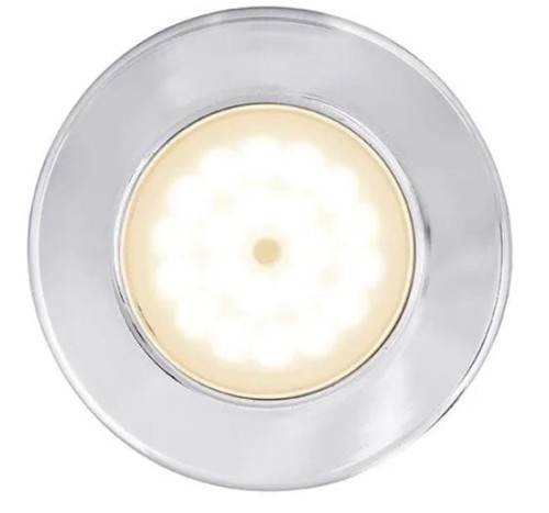 Lampa sufitowa chromowanej Batsystem 9468c, oświetlenie jachtowe