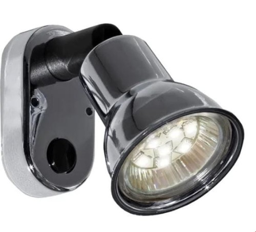 Lampa kabinowa chromowana Batsystem 9458c, oświetlenie kabinowe