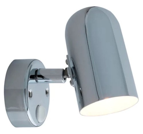 Lampa kabinowa chromowana Batsystem 94205c, oświetlenie jachtowe