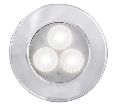 Lampa sufitowa 50° Pinto chromowana Batsystem 9479c,  oświetlenie jachtowe, oświetlenie łodzi