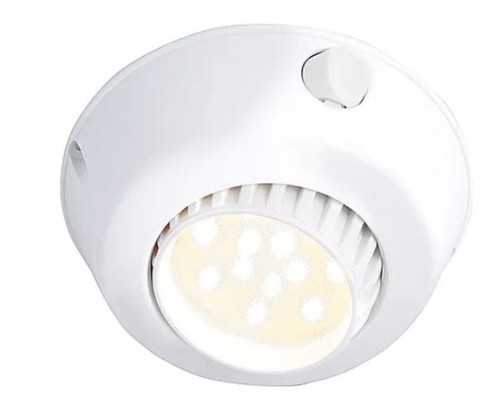 lampa sufitowa Comet biała Batsystem 9410vs,  oświetlenie jachtowe, oświetlenie łodzi