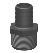 TruDesign Threaded Connector Straight Unequal 32mm 90284