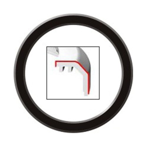 Ramka do wskaźników VDO ViewLine 52mm czarna płaska A2C53186040