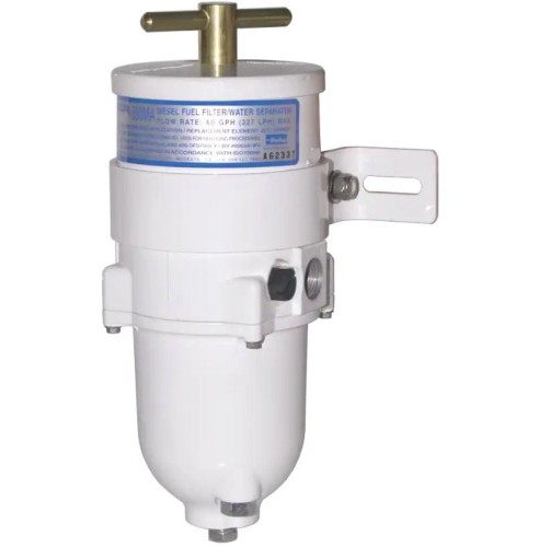 Filtr paliwa Racor z separatorem wody do zastosowań morskich — seria turbinowa 500MAM30