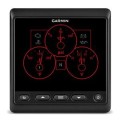 wyświetlacz, odczyty głębokości, prędkości i wiatru, Garmin