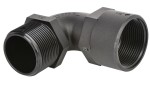 Kolanko nyplowe 1 1/2" BSP 90° Trudesign 90630