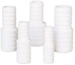 Redukcja węży 25 mm – 19 mm  biała Trudesign 90405