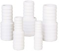 Redukcja węży 38 mm – 32 mm biała Trudesign 90408, instalacja wodna, instalacja sanitarna, króciec