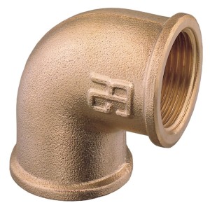 Kolanko z mosiądzu Ż-Ż 90° 3/4" Guidi 0090#100005