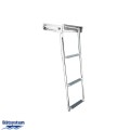 Drabinka teleskopowa 88X29 CM 3 stopnie Batsystem BKT73, drabinka na jacht, drabinka na łódź, drabinka 3 stopnie