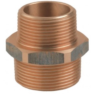 Nypel redukcyjny z brązu M-M 2"- 1''1/2 Guidi 0245B#200220