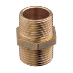 Nypel z mosiadzu M-M 2 1/2" Guidi 0280#100010