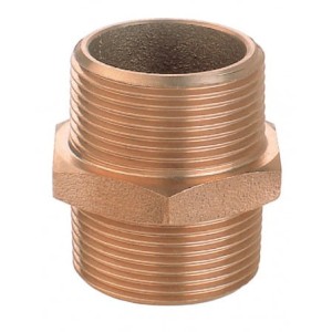 Nypel z brązu M-M 1"1/4 Guidi 0280B#200007
