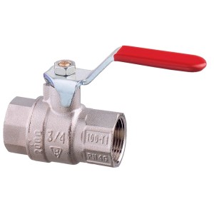 Zawór kulowy z mosiądzu niklowanego 3/4" Guidi 1570#120005
